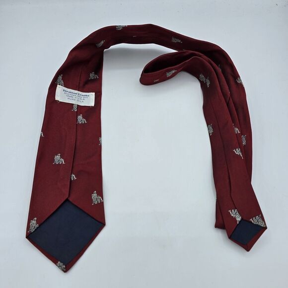 Men's Necktie, Silk, Suit, Formal, Stratton Size 56x3 Inches Vintage - Picture 3 of 6